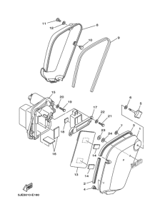 YB50 Боковая крышка