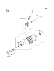  Переднее колесо