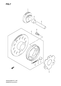 EN125 Муфта стартера