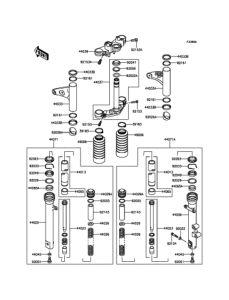 BJ250LFFA フロントフォーク(LEFA / LFFA)