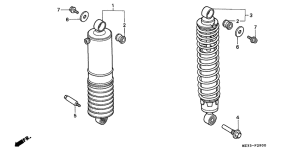 GL1500SE Rear cushion