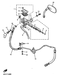 V-MAX12 Передний торм. цилиндр 2