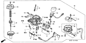 SES150 Carburetor assy