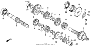 CM400 Трансмиссия