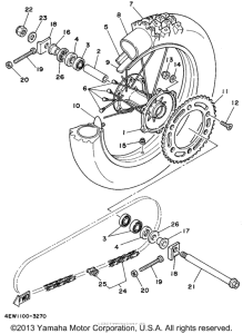  Переднее колесо