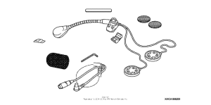 GL1800 (ABS) Deluxe headset (open face)