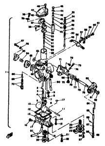 SR500 Карбюратор