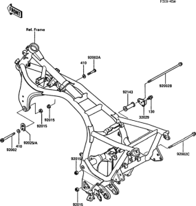ZG1000 Рама ,крепежные детали