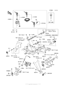 EX250 Замок зажикания