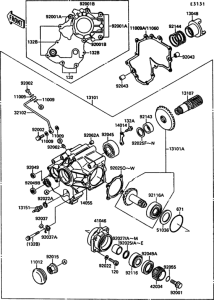 VN1500 Front bevel gear(1 / 2)