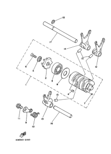 RZ125 ｼﾌﾄｶﾑ. ﾌｵｰｸ