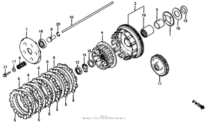 VF700C Сцепление