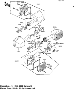 KZ1100 Поворотники