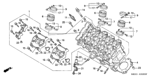  Головка цилиндров