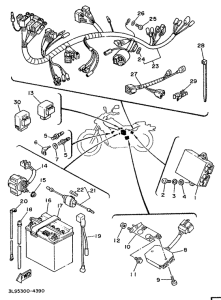 XV250 Электрика 1
