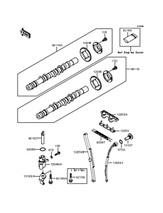 ZX400 Распредвал