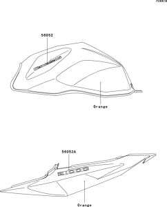 ZR1000 Decals(orange)(a2h)