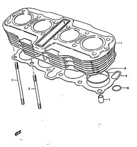 GS1000 Цилиндр