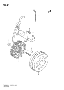 RM-Z450 Зажигание