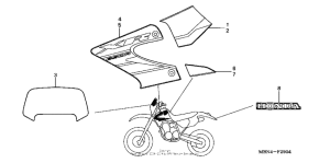 XR650R Stripes ('04)