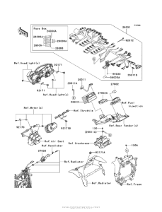 ZX600 Электрика