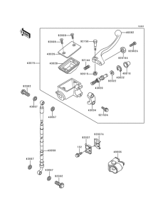  Передний тормозной цилиндр