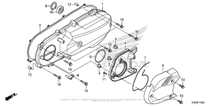 PCX150 Облицовка левая сторона