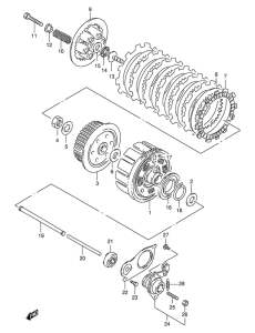GS500 Бендикс