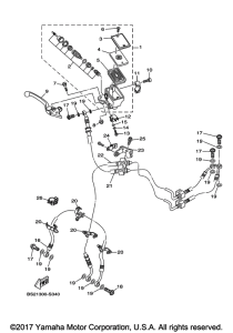 FZ09 Главный тормозной цилиндр