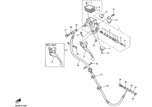 XJR1300 ﾌﾛﾝﾄﾏｽﾀｼﾘﾝﾀﾞ 2