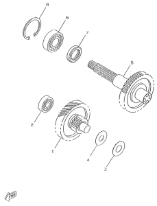 CW50RS Трансмиссия