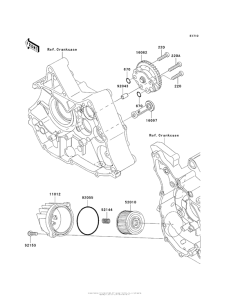 AN112 Масляный насос
