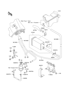 KL650 Fuel evaporative system(e8f)