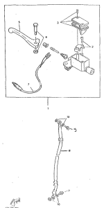 CW50RS Главный тормозной цилиндр
