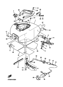 XVS1100A ﾌﾕｴﾙﾀﾝｸ