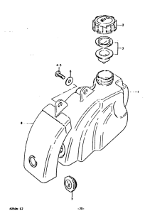 FZ50 Бак масляный