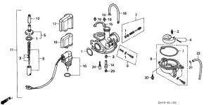 SJ50 Carburetor assy