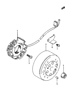 AH100 Зажигание