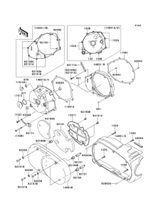 VN1600 Левая капот