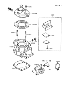  Цилиндр и головка цилиндров