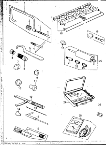 KZ650 Special service tools "b"