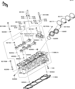 ZG1400 Головка цилиндров