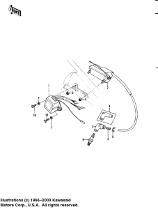 KDX450 Зажигание