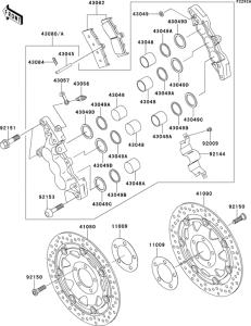 ZR1200 Front brake(a5h)