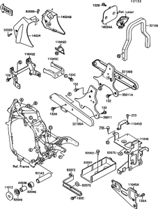 VN1500 Короб для АКБ