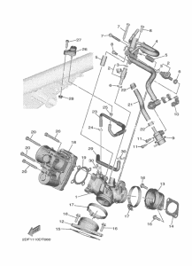 XV1900FDD Впускная система