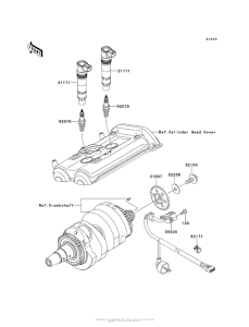 KLE650 Система зажигания