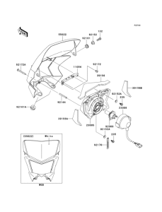  Headlight(s)(-jkalx450aaa013364)
