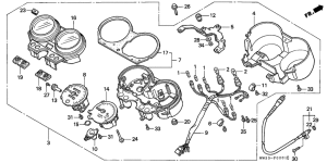 CB750F Измерительный прибор