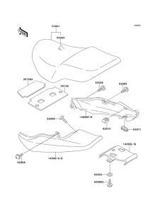 ER500 Пружина
